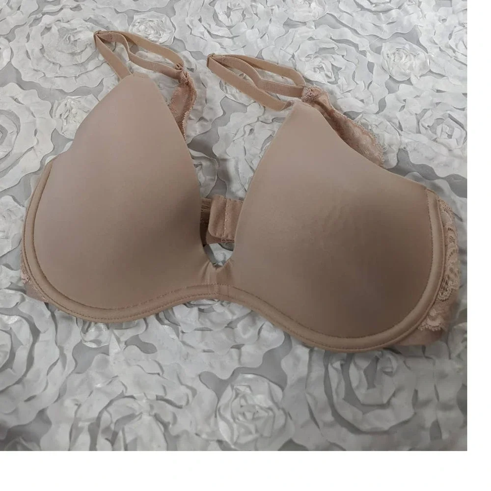 ON GOSSAMER Lace Back Plunge Bra NWOT‎ $46